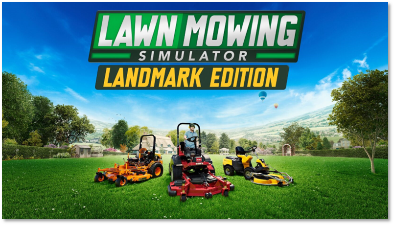 Lawn Mower Simulator for Nintendo Switch - Tech Daily with Andy Wells